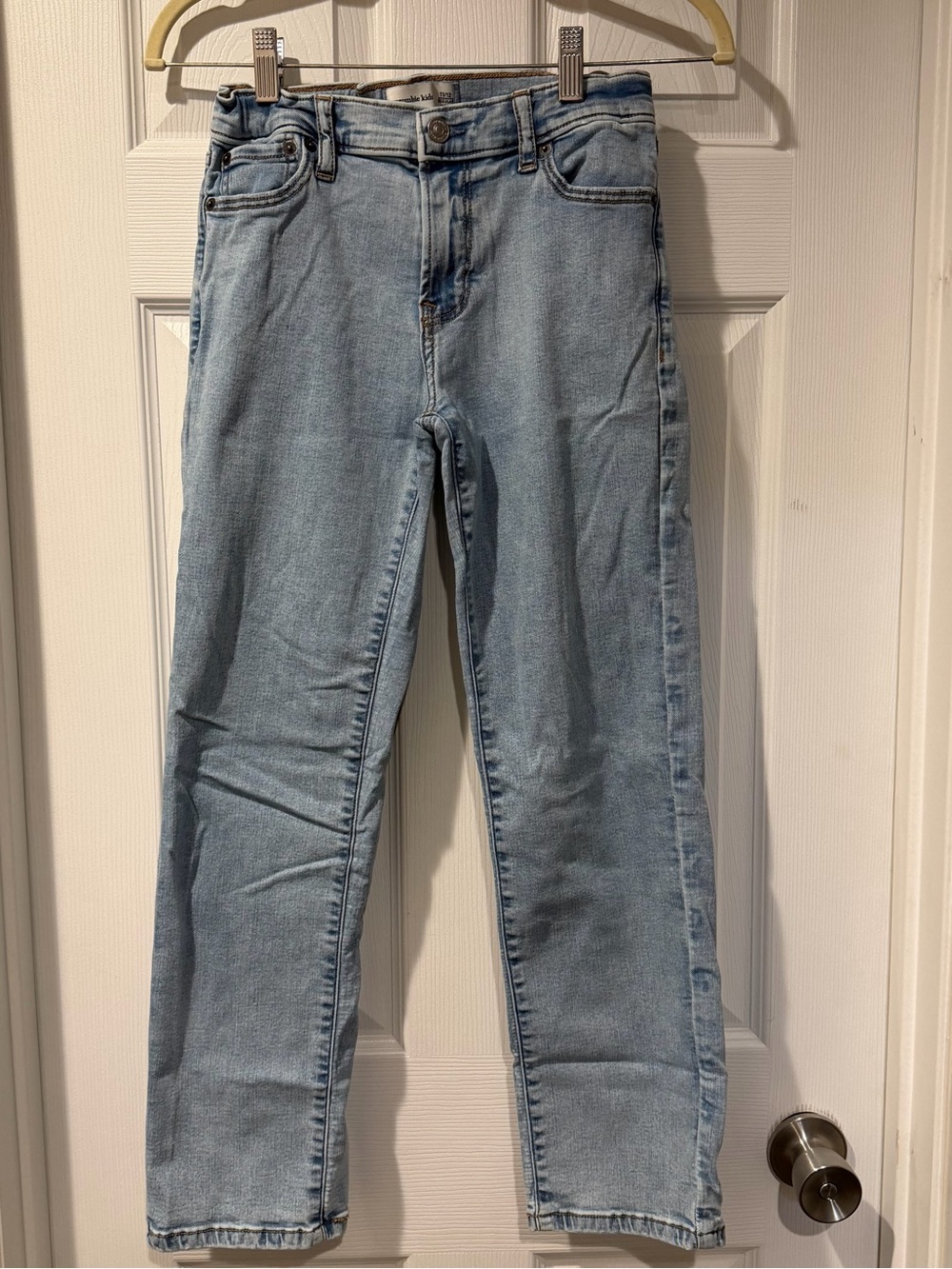 abercrombie kids Light Blue Straight Jeans